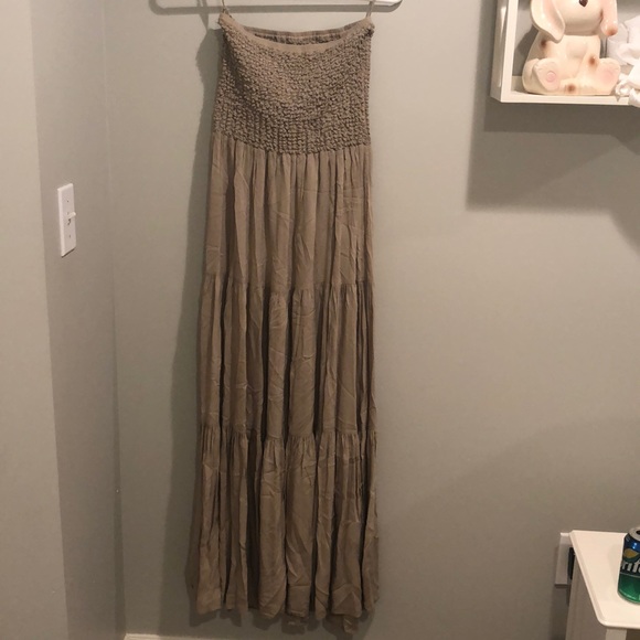 Michael Kors Dresses & Skirts - Stretchy strapless Michael Kors maxi dress